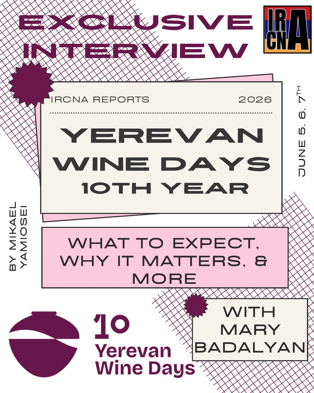 EXLUSIVE INTERVIEW | MARY BADALYAN | WINE DAYS